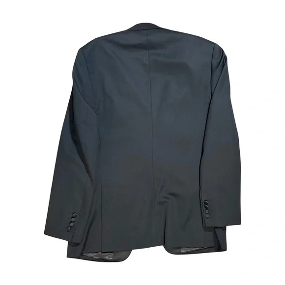 Michael Bastian Black Wool Tuxedo Peak Lapel Dinner Jacket Blazer NWT 38R